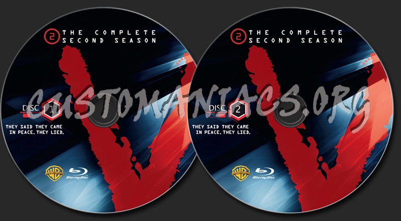 V Season 2 blu-ray label