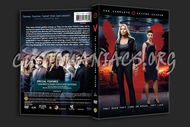 V Season 2 dvd cover