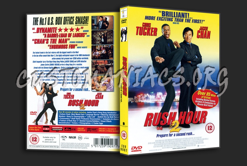 Rush Hour 2 dvd cover