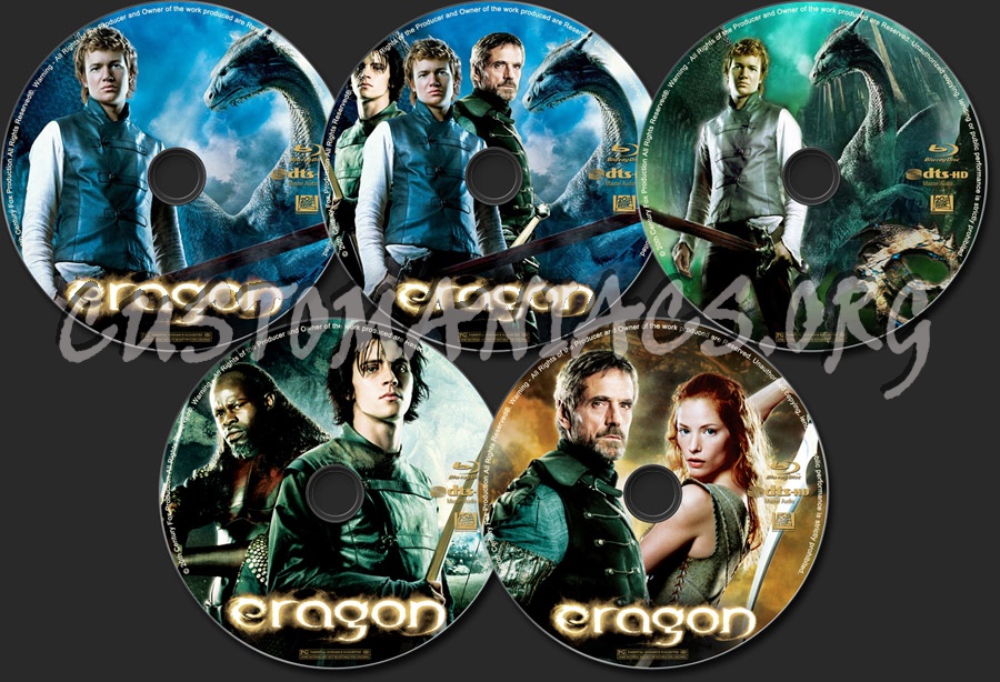 Eragon blu-ray label