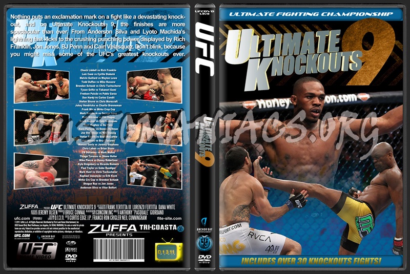 UFC Ultimate Knockouts 9 dvd cover