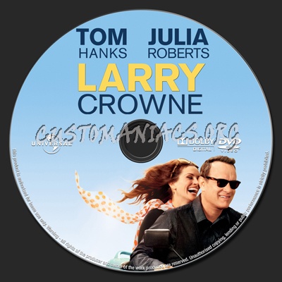 Larry Crowne dvd label