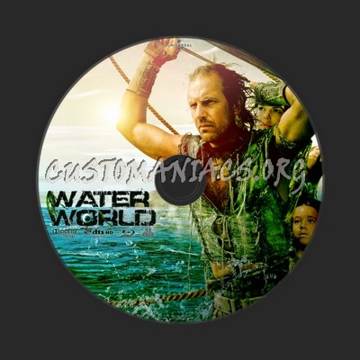 Waterworld blu-ray label