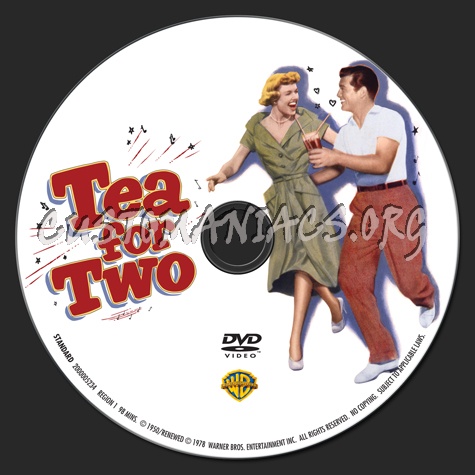 Tea For Two dvd label