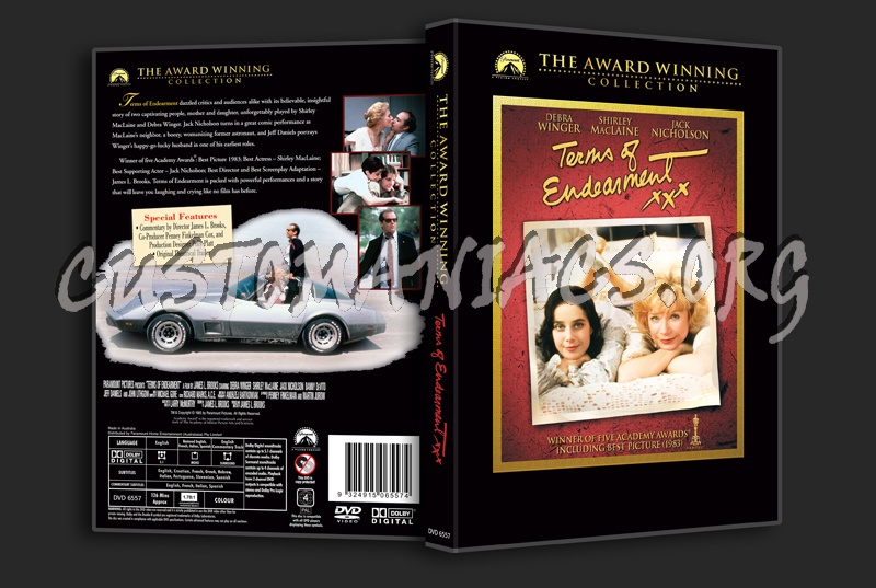 Terms of Endearment dvd cover