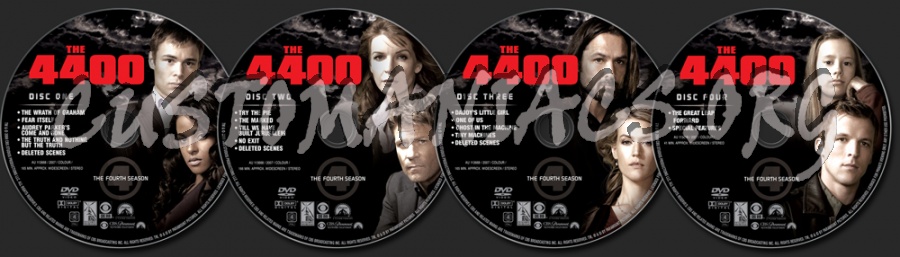 The 4400 Season 4 dvd label
