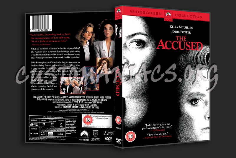 The Accused dvd cover