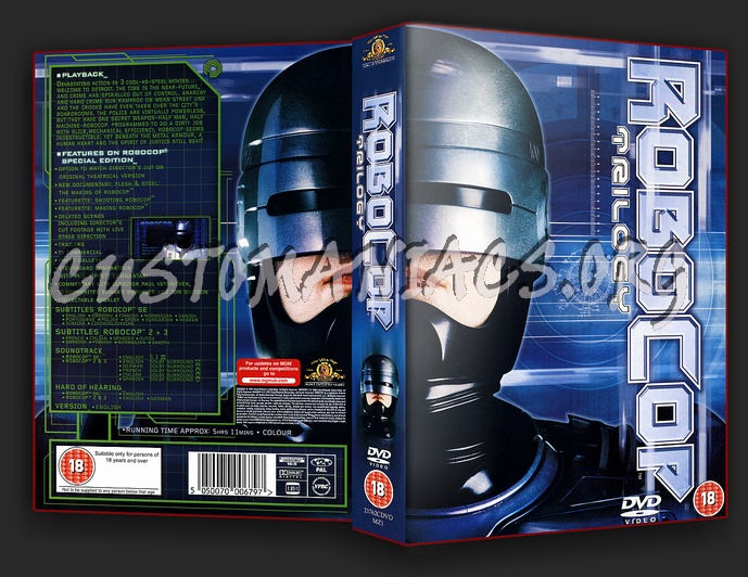 RoboCop Trilogy dvd cover