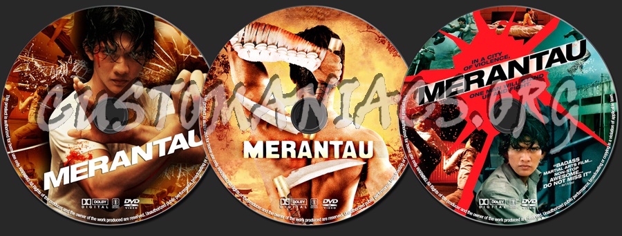 Merantau dvd label