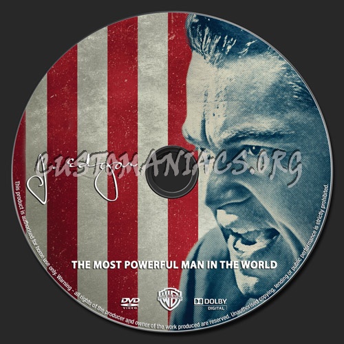 J. Edgar dvd label