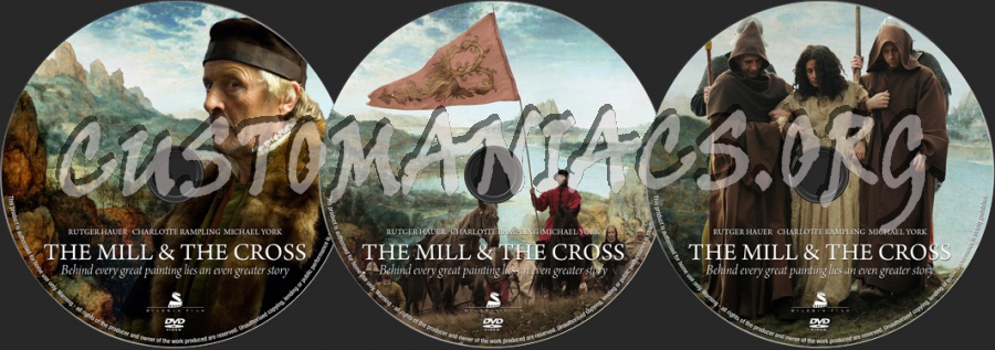 The Mill and the Cross dvd label