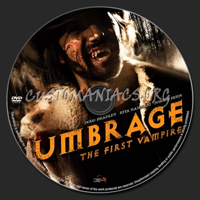 Umbrage The First Vampire dvd label