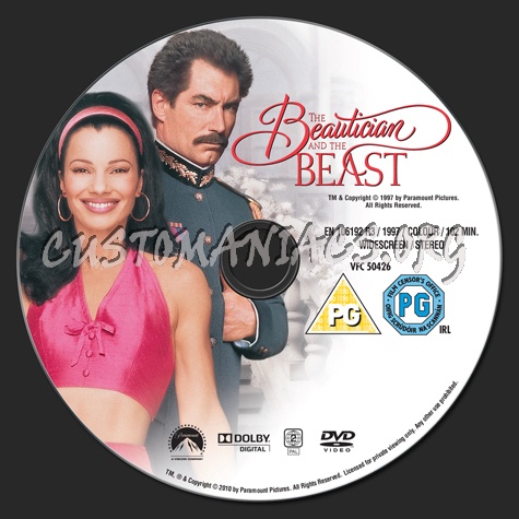 The Beautician and the Beast dvd label