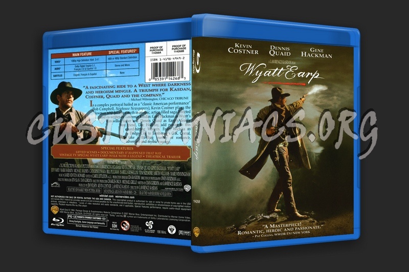 Wyatt Earp blu-ray cover