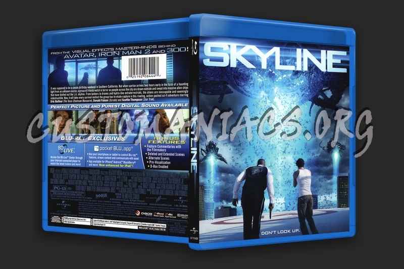 Skyline blu-ray cover