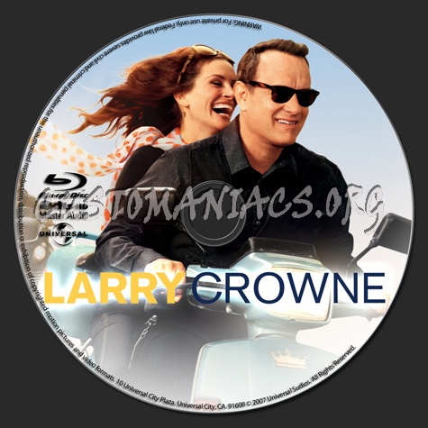 Larry Crowne blu-ray label