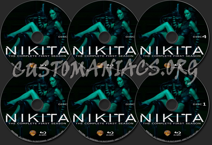 Nikita Season One blu-ray label