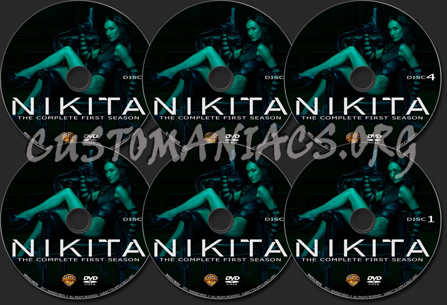 Nikita Season One dvd label