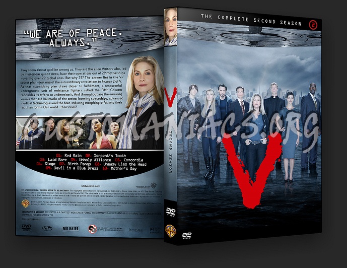 V - Season 2 dvd cover