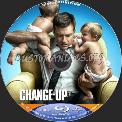 The Change Up blu-ray label