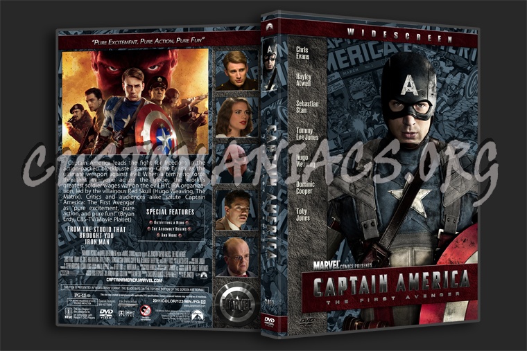 Captain America dvd cover