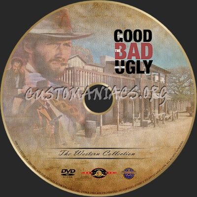 The Good, The Bad and The Ugly dvd label