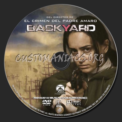 Backyard dvd label