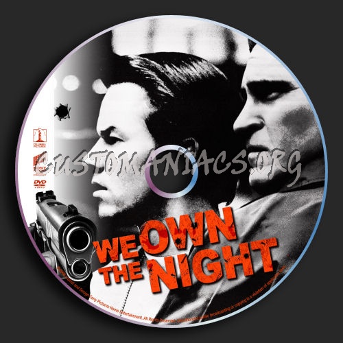 We Own The Night dvd label