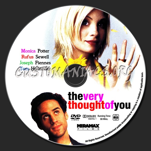 The Very Thought Of You dvd label