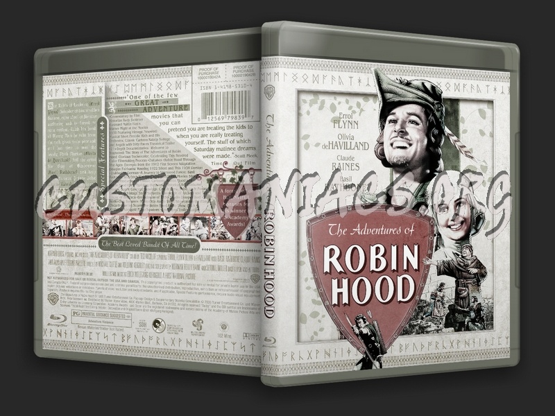 The Adventures of Robin Hood blu-ray cover