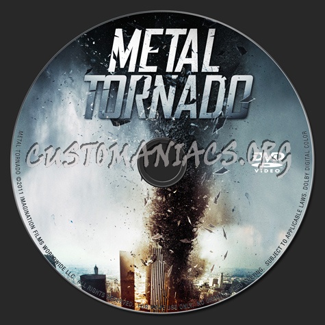 Metal Tornado dvd label