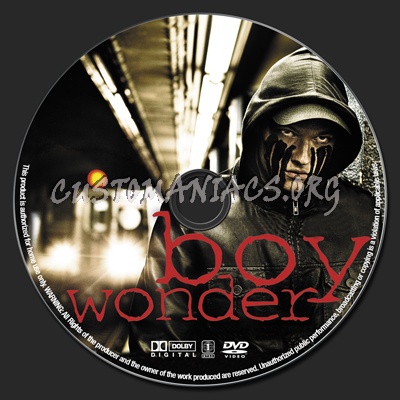 Boy Wonder dvd label