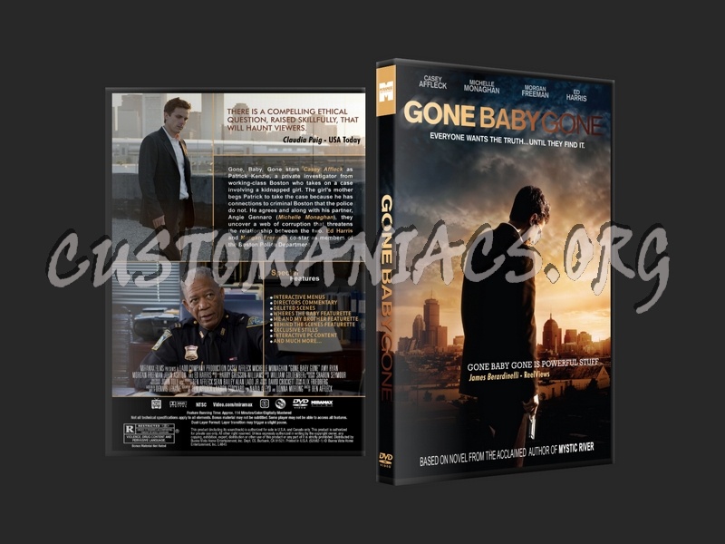 Gone Baby Gone dvd cover