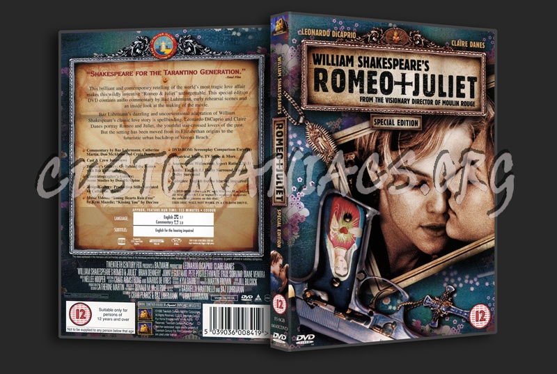 Romeo and Juliet dvd cover