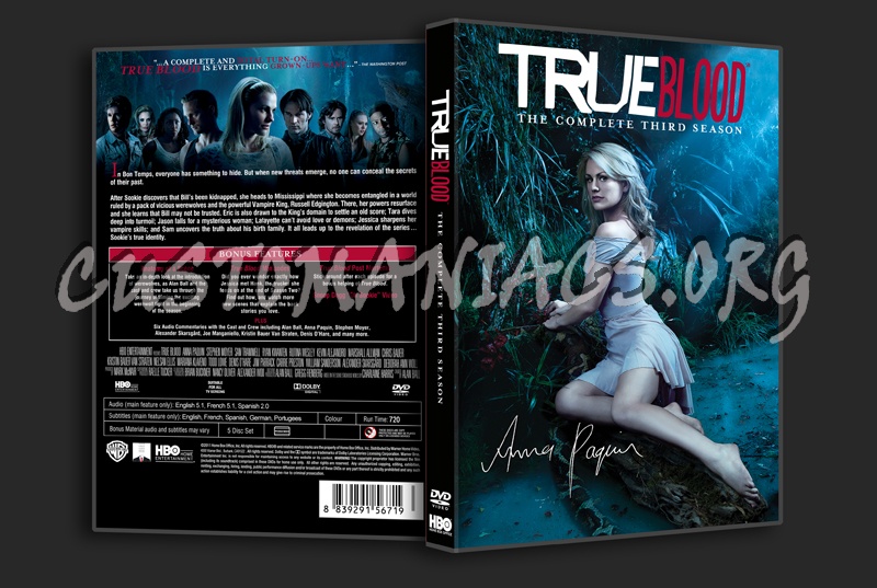 True Blood Season 3 dvd cover