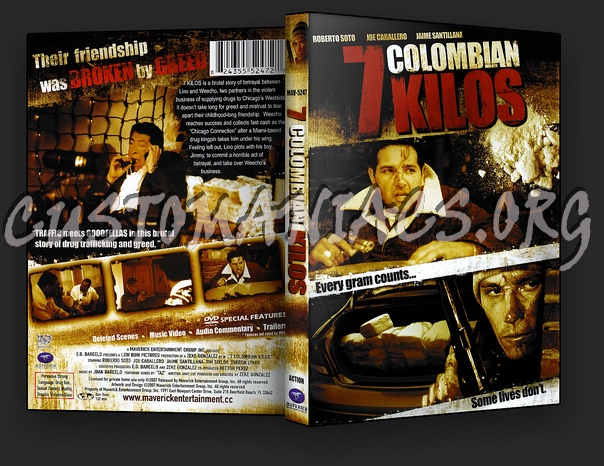 7 Colombian Kilos dvd cover