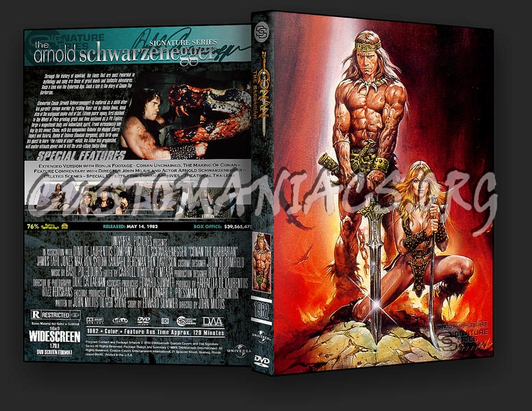 Conan the Barbarian dvd cover