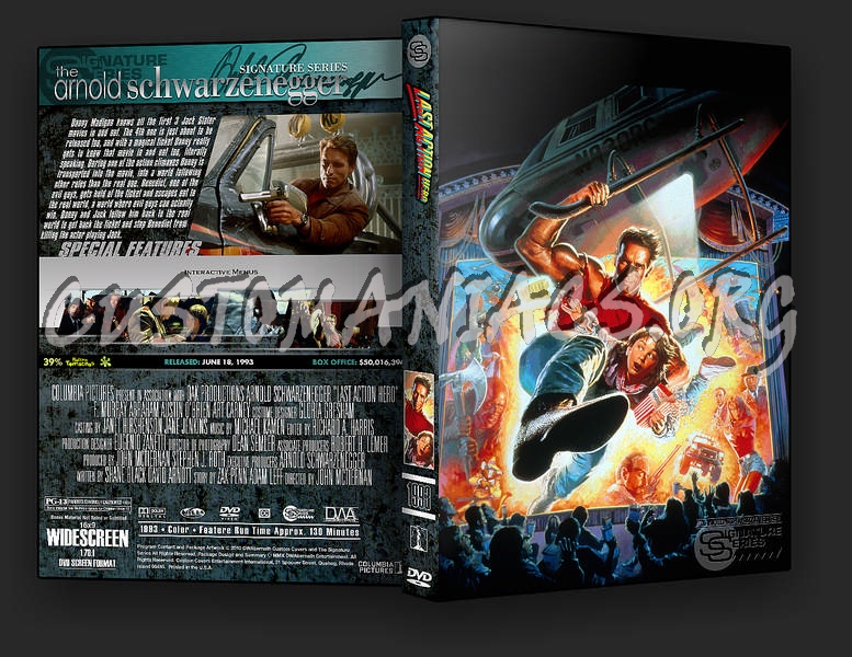 Last Action Hero dvd cover