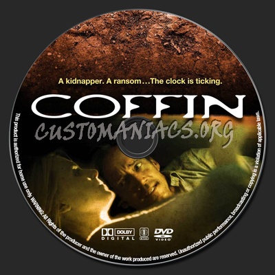 Coffin dvd label