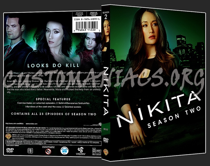 Nikita (2010) - Season Two dvd cover