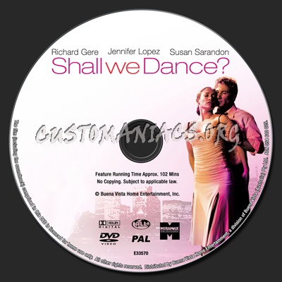 Shall We Dance? dvd label