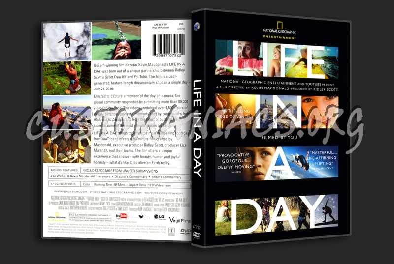 Life In A Day dvd cover