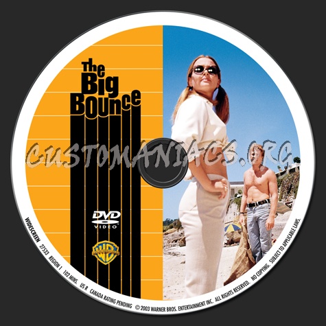 The Big Bounce dvd label