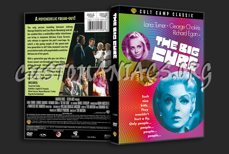 The Big Cube dvd cover