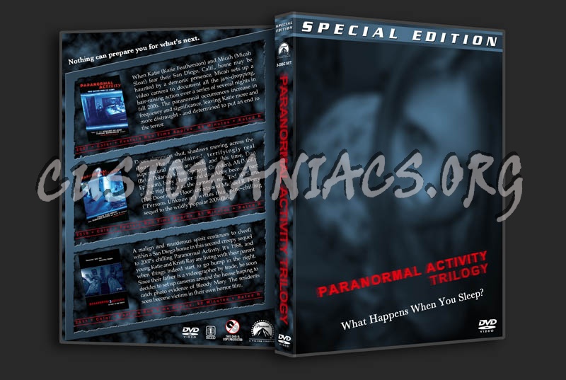 Paranormal Activity Trilogy dvd cover