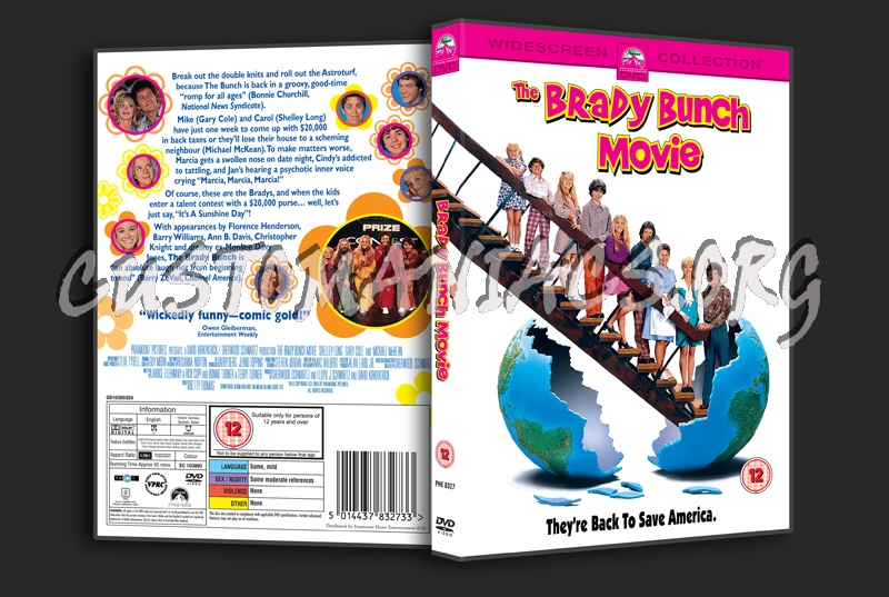 The Brady Bunch Movie dvd cover DVD Covers Labels by