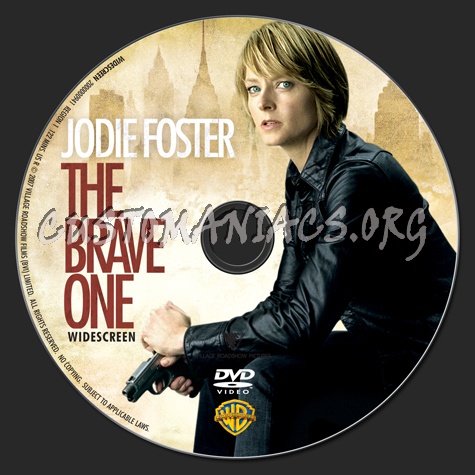 The Brave One dvd label