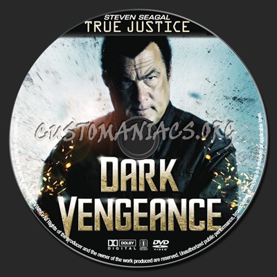 Dark Vengeance dvd label