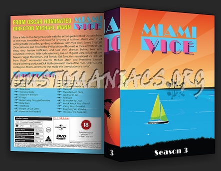 Miami Vice dvd cover