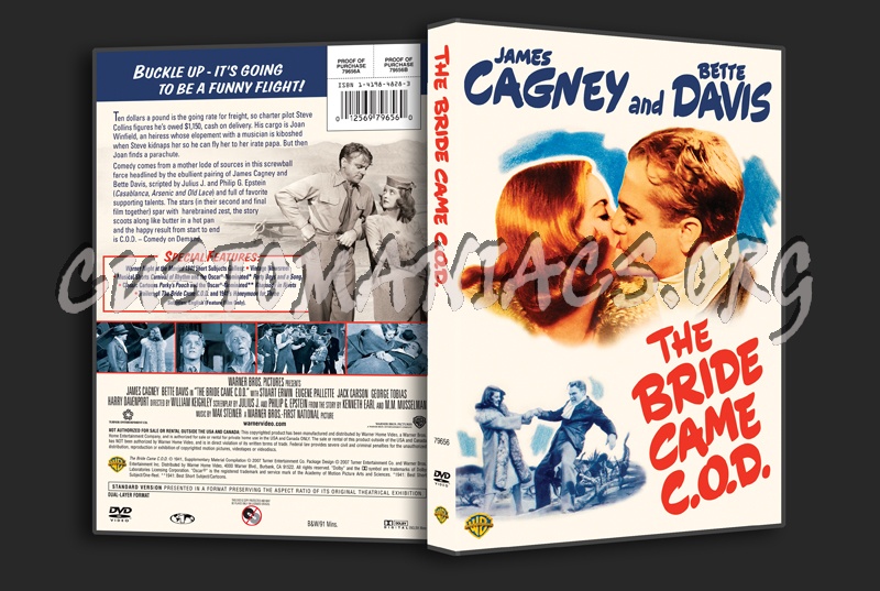 The Bride Came C.O.D. dvd cover